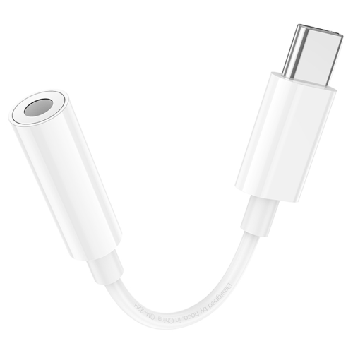 Мережевий зарядний пристрій HOCO C76A Pro+, USB Type-C, кабель USB Type-C to Lightning, PD30W, довжина кабелю 1м, White, Box