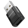 Перехідник Borofone BV18 USB2.0(M) =&gt; Type-C(F), Black, Blister