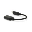 Перехідник KIN KY-242 USB2.0(AF) OTG - Type-C(M), 0.15m, Black, Box