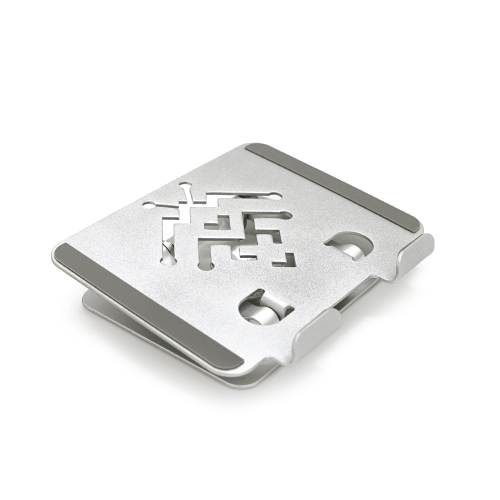 Настільна підставка для планшета NeePho NP-T2, кут нахилу до 90 &deg;, поворот 360 &deg;, корпус метал, 150х125мм, 0,55 кг, Silver, Box