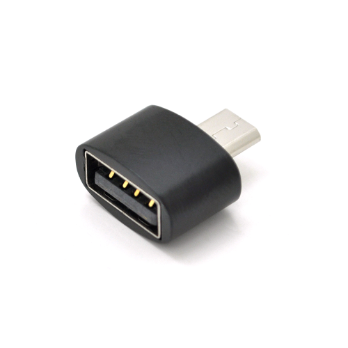 Перехідник YHL888 USB2.0(AF) OTG =&gt; microUSB(M), Black, OEM
