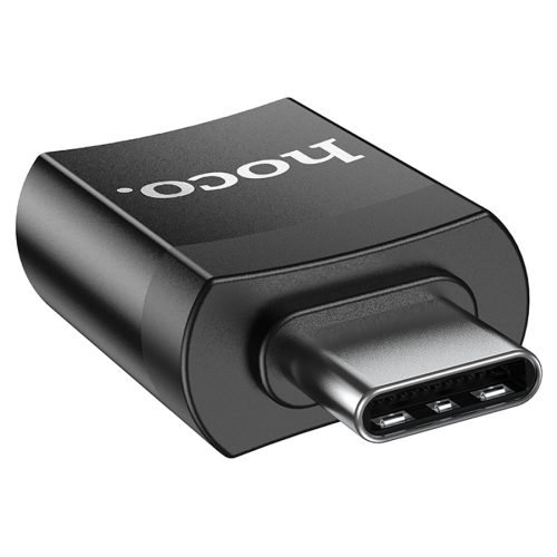 Перехідник HOCO UA17 USB3.0(F) =&gt; Type-C(M), Black, Blister