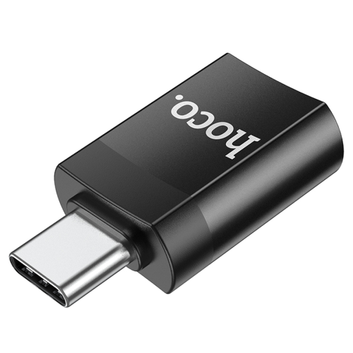Перехідник HOCO UA17 USB3.0(F) =&gt; Type-C(M), Black, Blister