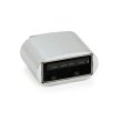 Перехідник USB2.0(AF) OTG =&gt; microUSB(M), Silver, Пакет