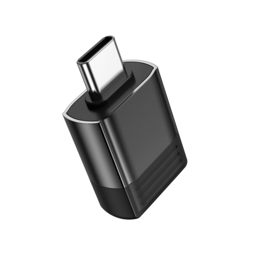 Перехідник Borofone BV18 USB3.0(F) =&gt; Type-C(M), Black, Blister