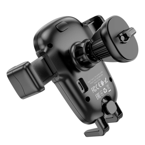 Автомобільний тримач для смартфона HOCO HW1, Black, Box