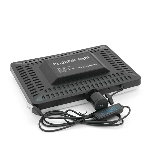 Прямокутна селфі-лампа LED PL-26, 26х12см, Box