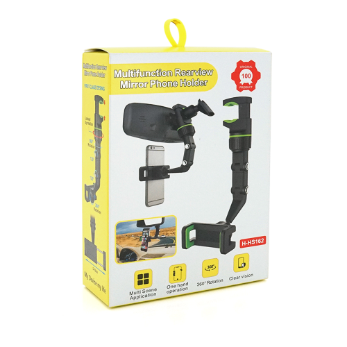 Автомобільний тримач для смартфона Voltronic H-HS162, на дзеркало, Box