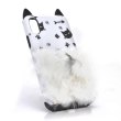 Чохол-накладка для смартфона Voltronic Кіт з пухнастим хвостом, для Apple iPhone 7/iPhone 8, зі смарткільцем, white
