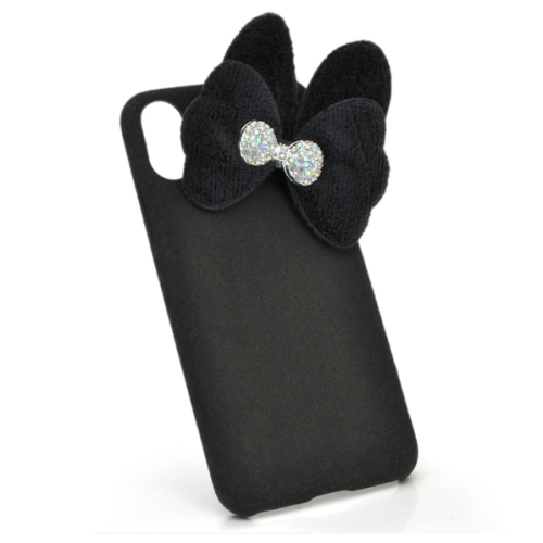 Чохол-накладка для смартфона Voltronic, пухнаста, з бантиком, для Apple iPhone 7 Plus/iPhone 8 Plus