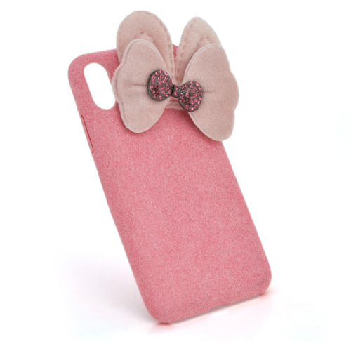 Чохол-накладка для смартфона Voltronic, пухнаста, з бантиком, для Apple iPhone 6 Plus/iPhone 6s Plus