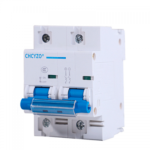 Автоматичний вимикач CHCYZO DZ47-63DC-B100, 2P, 100A, 12-125V