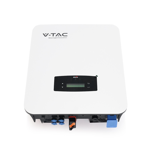 Гібридний інвертор V-TAC, 6kW, 48V, 80-500V MPPT, 120A
