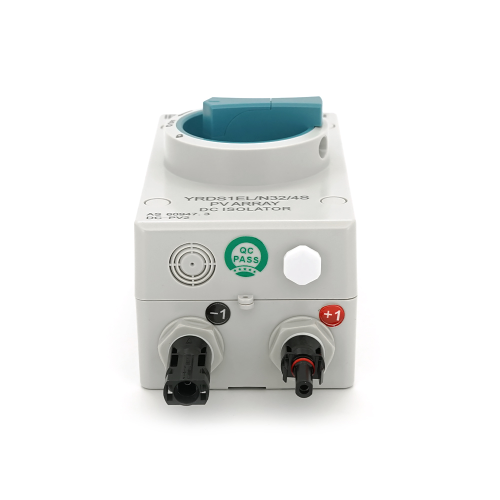 Ручний вимикач Risin, 1000V, 32A, 1St, IP66, вхід верх-низ, Grey