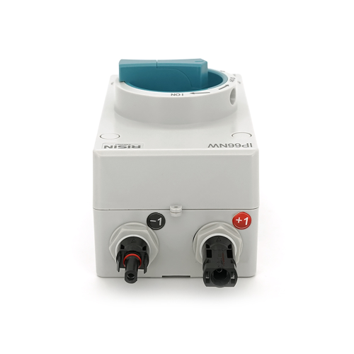 Ручний вимикач Risin, 1000V, 32A, 1St, IP66, вхід верх-низ, Grey