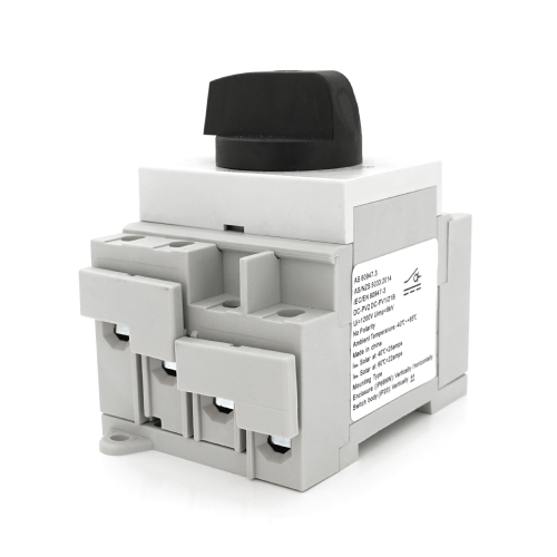 Поворотний вимикач зовнішнього монтажу DEKANG HGN4-NL1-25, DC1000V, 25A, 4P, IP66, Grey