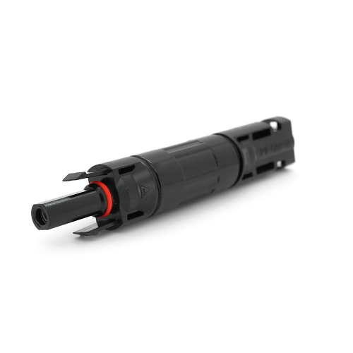 Конектор RISIN MC4, з діодом постійного струму, 10А,1000 В, 0.5mm&Omega;, вогнестійкість UL94-VO,IP67, -40℃-+90℃, Black