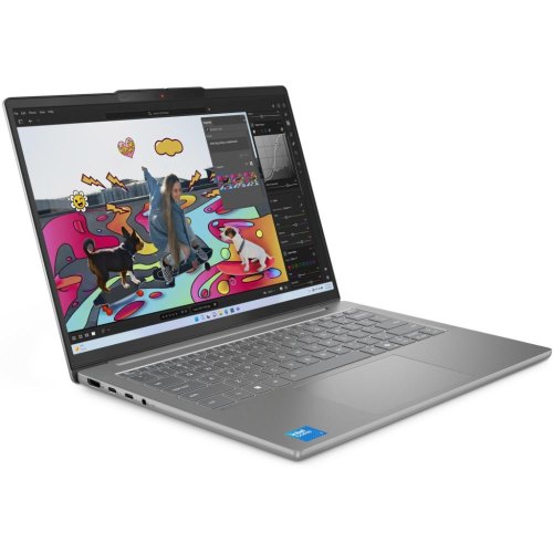 Ноутбук Lenovo IdeaPad Slim 5 14IRH10R, 14 OLED/Intel Core 5 210H/32GB/SSD 1TB/Intel HD/DOS/Luna grey (83J00076RA)