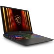 Ноутбук MSI Vector A16 HX A8WHG-019XUA, 16/AMD Ryzen 9 8940HX/16GB/SSD 1TB/GeForce RTX 5070Ti, 12GB/DOS/Cosmos Gray (9S7-15MM72-019)