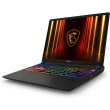 Ноутбук MSI Vector A16 HX A8WHG-019XUA, 16/AMD Ryzen 9 8940HX/16GB/SSD 1TB/GeForce RTX 5070Ti, 12GB/DOS/Cosmos Gray (9S7-15MM72-019)