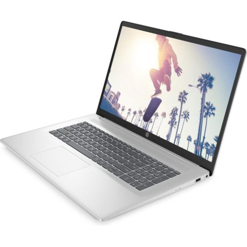 Ноутбук HP Laptop 17-cn4033ua, 17.3/Intel Core 5 120U/16GB/SSD 1TB/Intel HD/DOS/Natural Silver (C79XWEA)