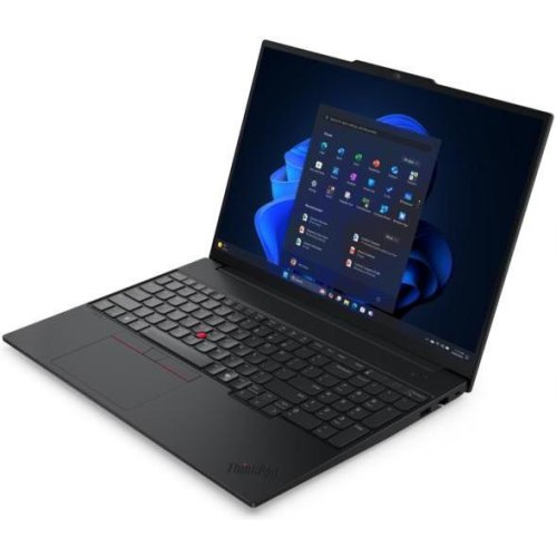 Ноутбук Lenovo ThinkPad E16 Gen 3, 16/AMD Ryzen 7 250/32GB/SSD 1TB/UMA/Win11P/Eclipse black (21SUS01R00)