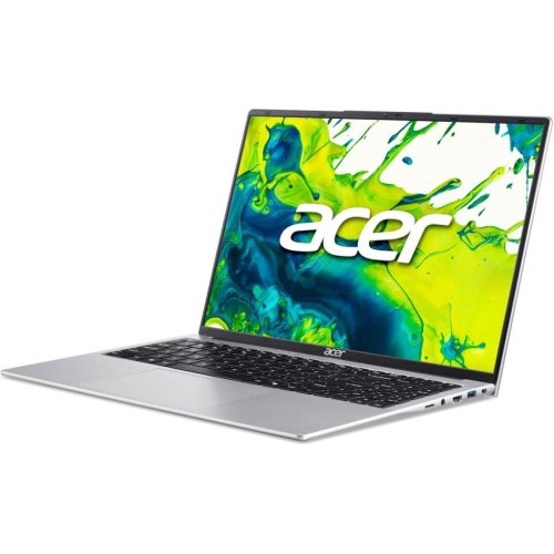Ноутбук Acer Aspire Lite AL16-54P, 16/Intel Core i3 1305U/16GB/SSD 512GB/UHD Graphics 13th Gen/DOS/сріблястий (NX.D76EU.007)