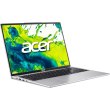 Ноутбук Acer Aspire Lite AL16-54P, 16/Intel Core i3 1305U/16GB/SSD 512GB/UHD Graphics 13th Gen/DOS/сріблястий (NX.D76EU.007)