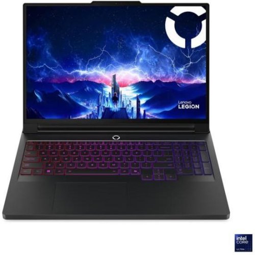 Ноутбук Lenovo Legion Pro 7 16IAX10H, 16 OLED/Intel Core Ultra 9 275HX/32GB/SSD 1TB/GeForce RTX 5070Ti, 12GB/DOS/чорний (83F500GJRA)