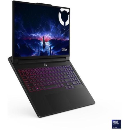 Ноутбук Lenovo Legion Pro 7 16IAX10H, 16 OLED/Intel Core Ultra 9 275HX/32GB/SSD 1TB/GeForce RTX 5070Ti, 12GB/DOS/чорний (83F500GJRA)