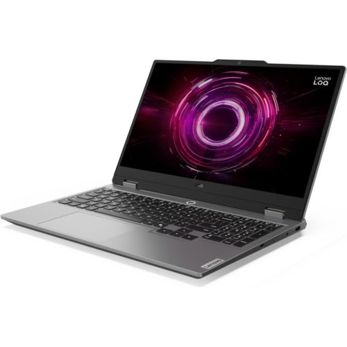 Ноутбук Lenovo LOQ 15AHP10, 15.6/AMD Ryzen 7 250/24GB/SSD 1TB/GeForce RTX 5050, 8GB/DOS/Luna grey (83JG00A1RA)