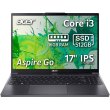 Ноутбук Acer Aspire Go AG17-31P-37MW, 17.3/Intel Core 3 N355/16GB/SSD 512GB/Intel Graphics/DOS/сірий (NX.J8ZEU.008)