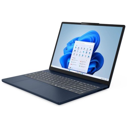 Ноутбук Lenovo IdeaPad Slim 3 15IRH10, 15.3/Intel Core i5-13420H/16GB/SSD 512GB/Intel UHD Graphics/DOS/блакитний (83K100J9RA)