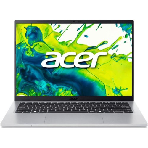Ноутбук Acer Aspire Go 14 AG14-72P-50ZH, 14/Intel Core 5 120U/16GB/SSD 512GB/Intel Iris Xe Graphics/DOS/сріблястий (NX.JSUEU.006)