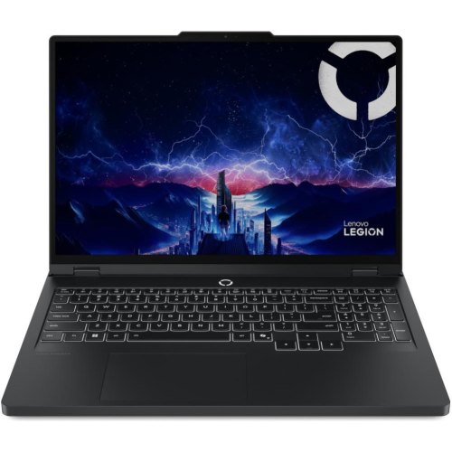 Ноутбук Lenovo Legion Pro 5 16IAX10H, 16 OLED/Intel Core Ultra 9 275HX/32GB/SSD 1TB/GeForce RTX 5070Ti, 12GB/DOS/Eclipse black (83LU001ERA)