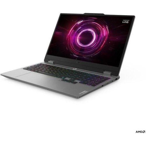 Ноутбук Lenovo LOQ 15AHP10, 15.6/AMD Ryzen 7 250/32GB/SSD 1TB/GeForce RTX 5060, 8GB/DOS/сірий (83JG009YRA)
