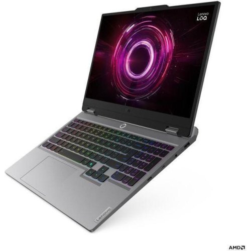 Ноутбук Lenovo LOQ 15AHP10, 15.6/AMD Ryzen 7 250/32GB/SSD 1TB/GeForce RTX 5060, 8GB/DOS/сірий (83JG009YRA)