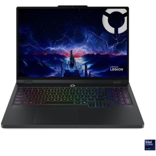 Ноутбук Lenovo Legion Pro 5 16IAX10H, 16 OLED/Intel Core Ultra 9 275HX/32GB/SSD 1TB/GeForce RTX 5070Ti, 12GB/DOS/чорний (83LU003TRA)