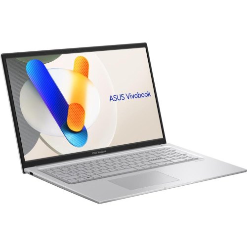 Ноутбук Asus Vivobook 17 X1704VA-AU890, 17.3/Intel Core 5 120U/16GB/SSD 512GB/Intel UHD Graphics/DOS/сріблястий (90NB13X1-M00C60)