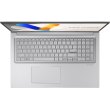 Ноутбук Asus Vivobook 17 X1704VA-AU890, 17.3/Intel Core 5 120U/16GB/SSD 512GB/Intel UHD Graphics/DOS/сріблястий (90NB13X1-M00C60)