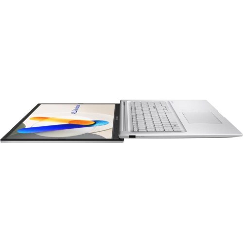 Ноутбук Asus Vivobook 17 X1704VA-AU890, 17.3/Intel Core 5 120U/16GB/SSD 512GB/Intel UHD Graphics/DOS/сріблястий (90NB13X1-M00C60)