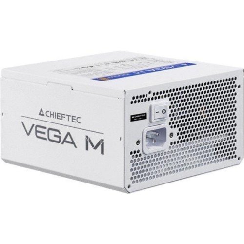 Блок живлення Chieftec VEGA M WHITE 1000 W 12VHPW connector 80+Gold (PPG-1000-CW) модульні кабелі
