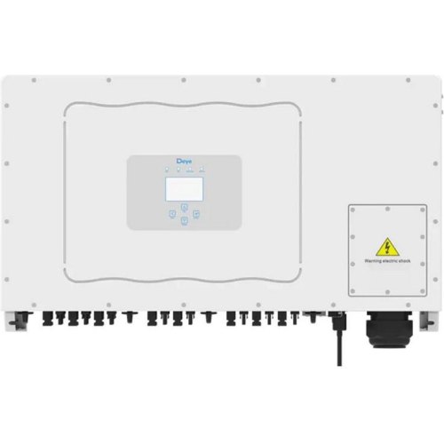 Мережевий сонячний інвертор (on-grid) Deye SUN-135K-G, трифазний, 135кВт, 8 МРРT (200-1000V), WiFi, RS485/RS232, IP65