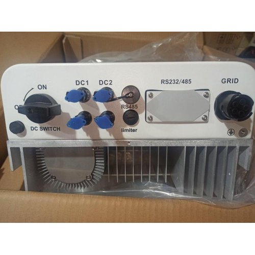 Мережевий сонячний інвертор (on-grid) Deye SUN-10K-G06, трифазний, 10кВт, 2 МРРT (120-1000V), WiFi, RS485/RS232, IP65