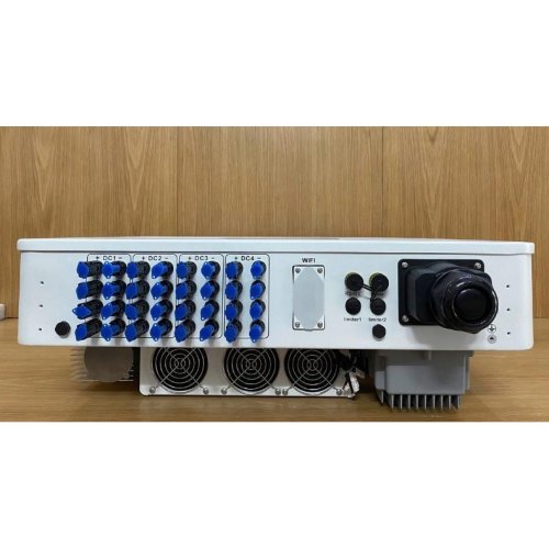 Мережевий сонячний інвертор (on-grid) Deye SUN-80K-G04, трифазний, 80кВт, 4 MPPT (200-850V), WiFi, RS485/RS232, IP65