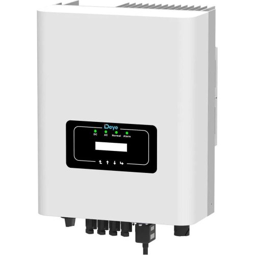 Мережевий сонячний інвертор (on-grid) Deye SUN-8K-G, однофазний, 8кВт, 2 MPPT (70-500V), WiFi, RS485/RS232, IP65