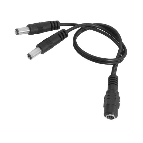 Дільник живлення Voltronic, DC-F to 2xDC-M, 5.5x2.5мм, довжина кабелю 40см