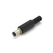 Роз'єм живлення Voltronic, DC-M, 5.5x2.5мм, під пайку, чорний, Q250