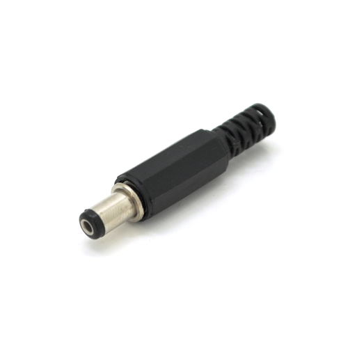 Роз'єм живлення Voltronic, DC-M, 5.5x2.5мм, під пайку, чорний, Q250