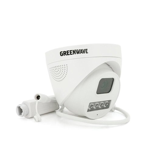 Камера відеоспостереження внутрішня Greenwave IPC55D5MP30, 2.8мм, 5Мп, купольна, ІЧ-підсвічування, Starlig, мікрофон, POE